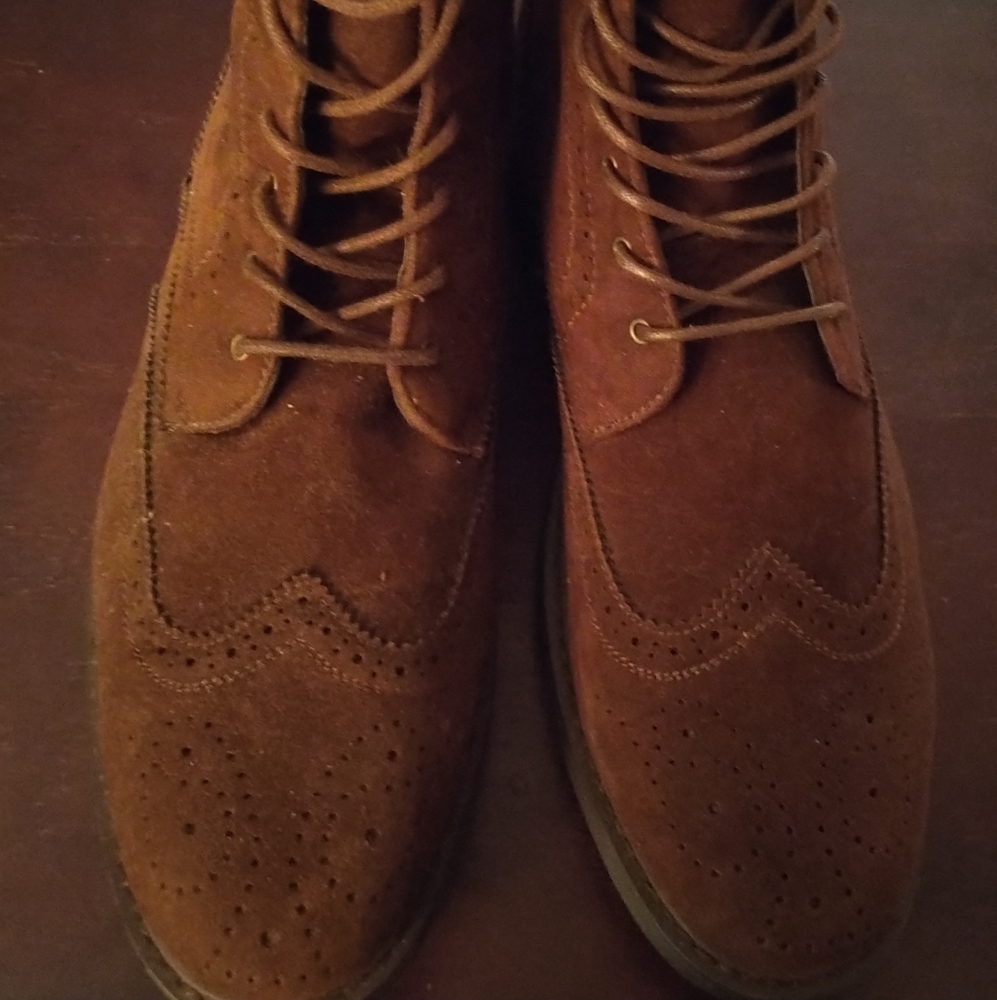 Braveman Andretti Boots size 12  Chocolate Brown